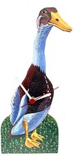 Indian Runner Duck Clock -