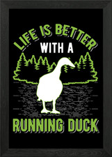 Indian Runner Duck Framed Wall